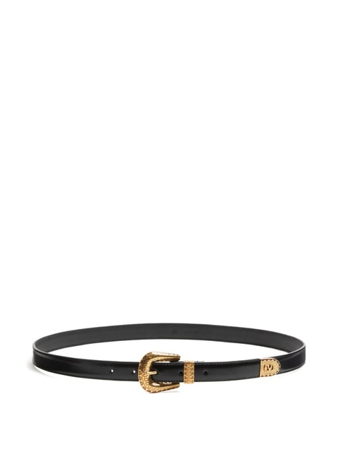 Valentino Garavani leather belt - Black - zdjęcie produktu nr 1