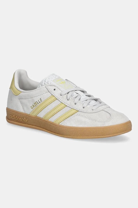 adidas Originals sneakersy zamszowe Gazelle Indoor damskie kolor szary JS4145 - zdjęcie produktu nr 1
