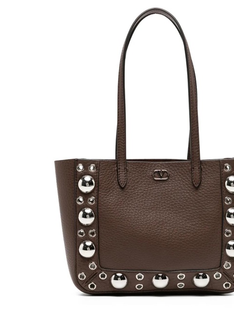 Valentino Garavani mini Nellcôte tote bag - Brown - zdjęcie produktu nr 2