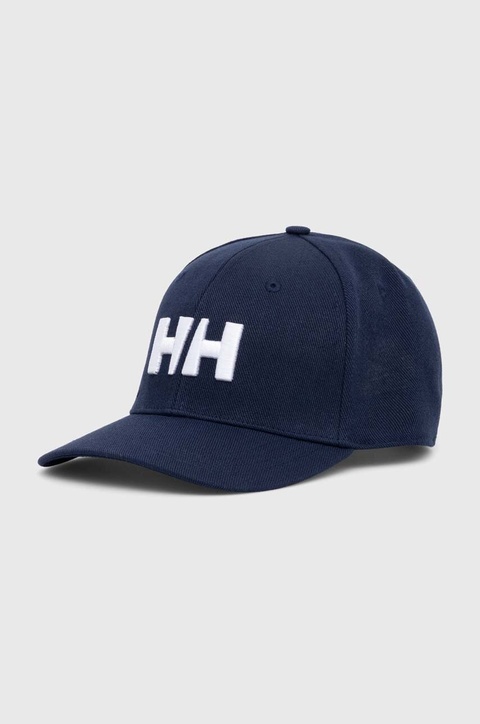 Helly Hansen czapka kolor granatowy z aplikacją 67300-990 - zdjęcie produktu nr 1