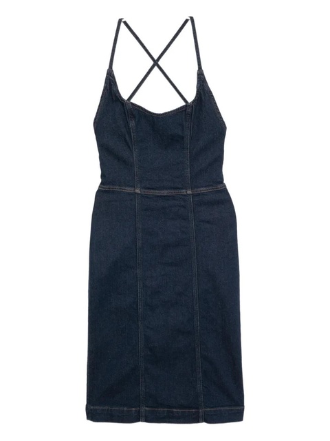 Reformation CROSLEY denim dress - Blue - zdjęcie produktu nr 1