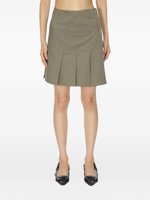 OUR LEGACY pleated girdle skirt - Green - zdjęcie produktu nr 1