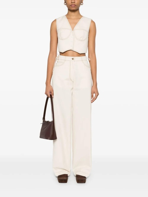 SANDRO cotton vest - Neutrals - zdjęcie produktu nr 2