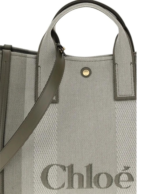 Chloé Carry tote bag - Grey - zdjęcie produktu nr 2