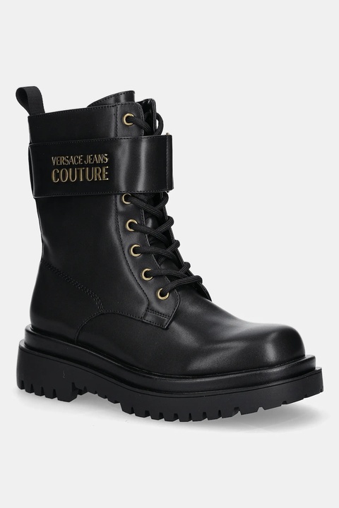 Versace Jeans Couture workery kolor czarny na platformie 79VA3S64 71570 899 - zdjęcie produktu nr 1