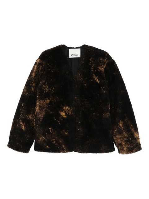 ISABEL MARANT Gwendoline coat - Brown - zdjęcie produktu nr 1