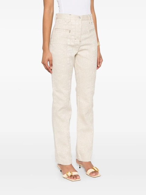 Jacquemus Le De-Nîmes Norma jeans - Neutrals - zdjęcie produktu nr 2