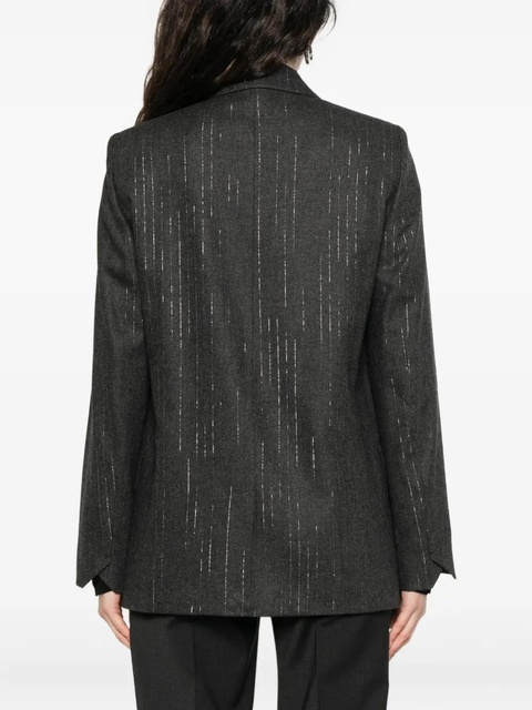 Zadig&Voltaire double-breasted blazer - Grey - zdjęcie produktu nr 2