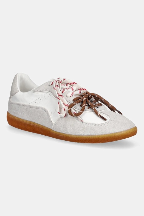 Nokwol sneakersy skórzane August damskie kolor szary August - zdjęcie produktu nr 1