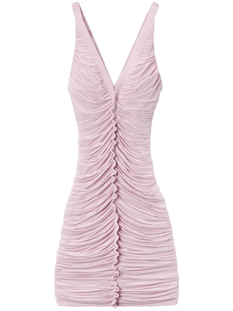 Alexander Wang ruched mini dress - Pink - zdjęcie produktu nr 1