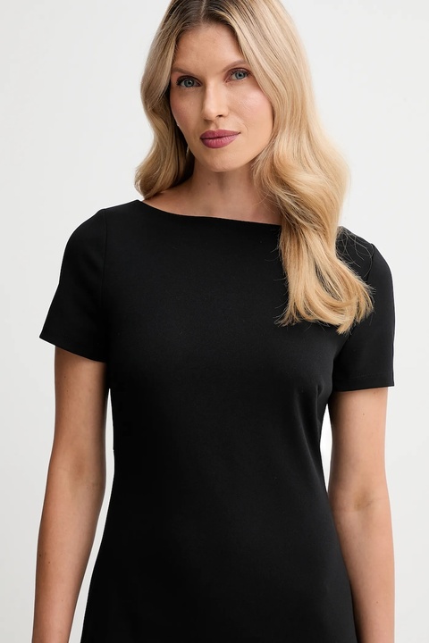 Calvin Klein sukienka kolor czarny mini prosta LV044D063G - zdjęcie produktu nr 1