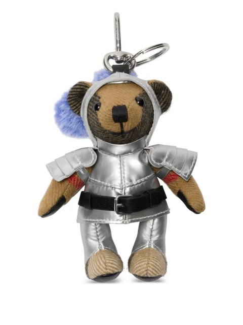 Burberry Thomas Bear equestrian-knight charm - Grey - zdjęcie produktu nr 1
