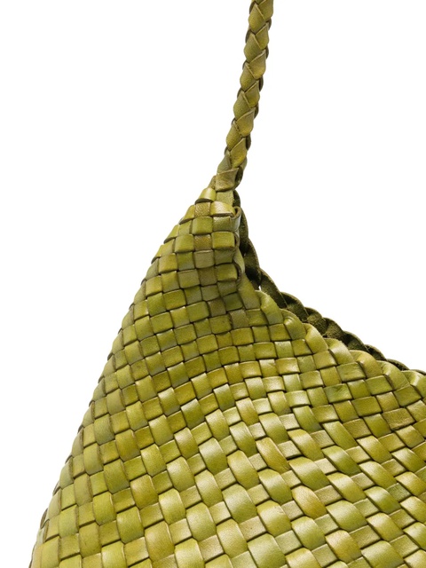 DRAGON DIFFUSION woven leather shoulder bag - Green - zdjęcie produktu nr 2
