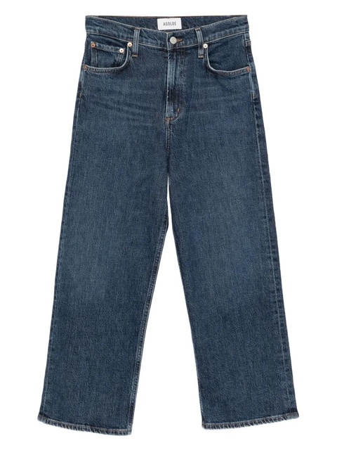 AGOLDE Ren high rise wide leg jeans - Blue - zdjęcie produktu nr 1