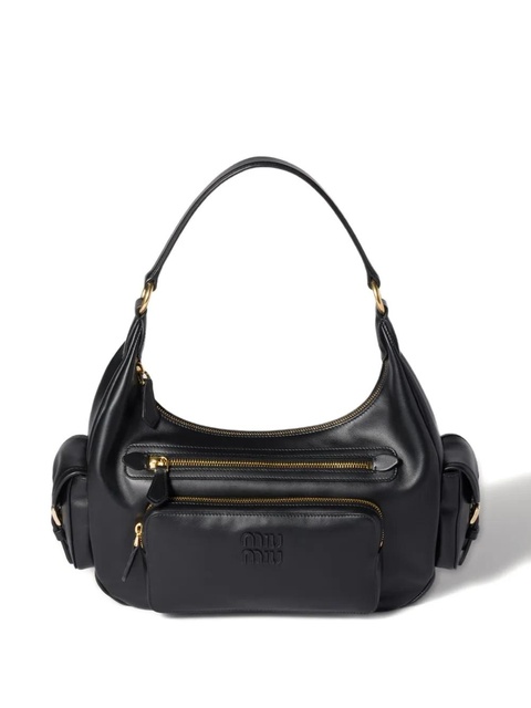 Miu Miu Pocket shoulder bag - Black - zdjęcie produktu nr 2