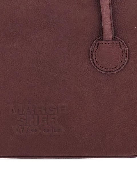 Marge Sherwood embossed-logo tote bag - Red - zdjęcie produktu nr 1