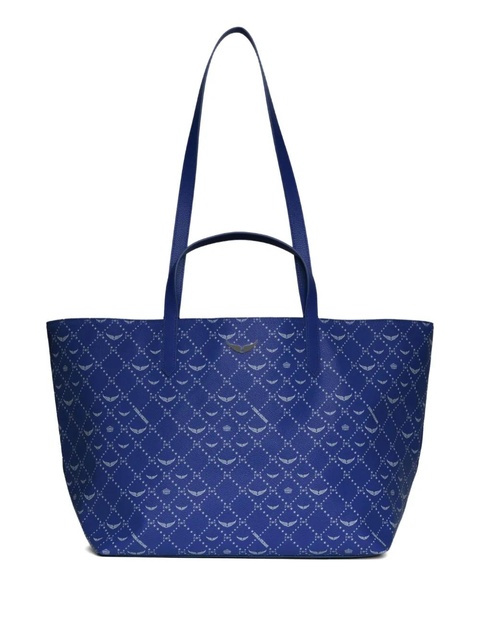 Zadig&Voltaire wings monogram tote bag - Blue - zdjęcie produktu nr 1