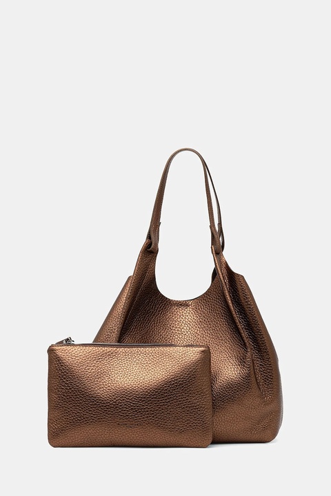 Gianni Chiarini torebka skórzana DUA kolor brązowy BS 9720 RNGDBL - zdjęcie produktu nr 1