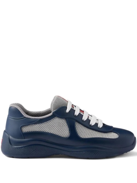 Prada logo sneakers - Blue - zdjęcie produktu nr 1