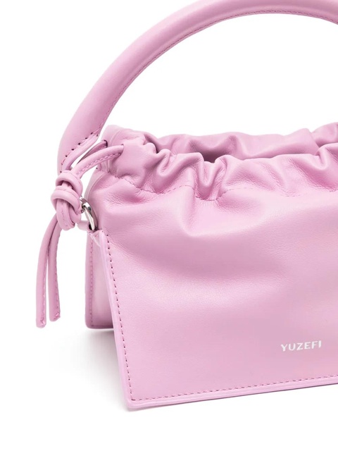 Yuzefi Mini Bom leather tote bag - Purple - zdjęcie produktu nr 2