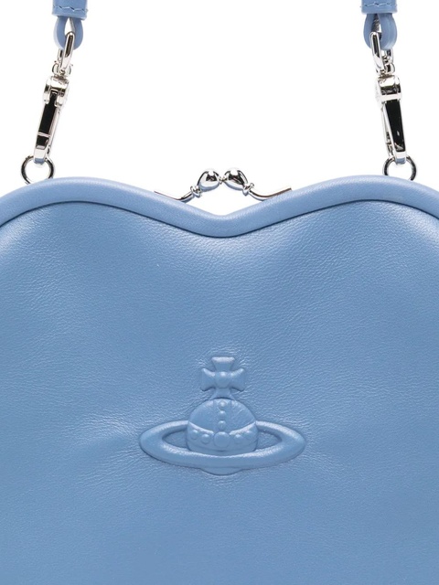 Vivienne Westwood Belle Heart Frame clutch bag - Blue - zdjęcie produktu nr 1