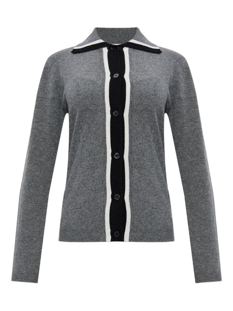 Marni virgin wool cardigan - Grey - zdjęcie produktu nr 1