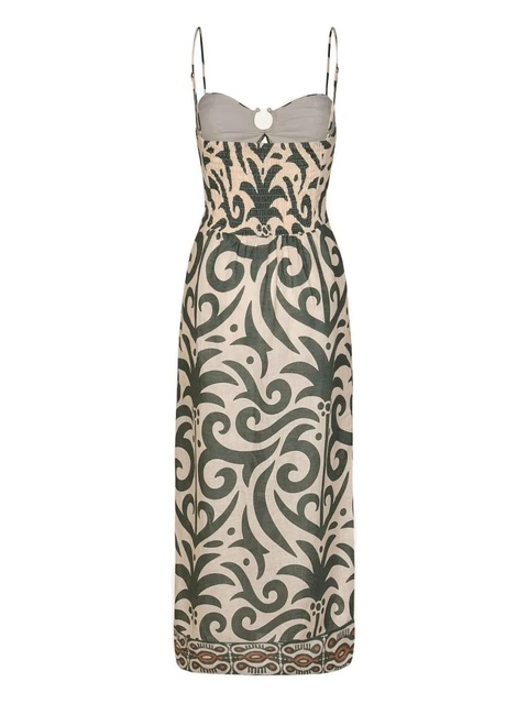 Johanna Ortiz Water Adventure midi dress - Green - zdjęcie produktu nr 2