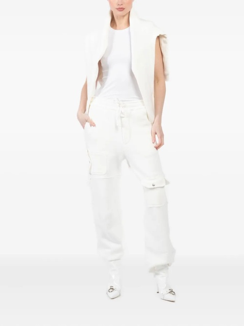 Aya Muse jersey cargo trousers - White - zdjęcie produktu nr 2
