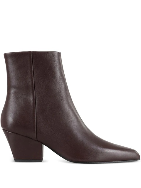 Paris Texas 60mm pointed-toe block-heel boots - Brown - zdjęcie produktu nr 1