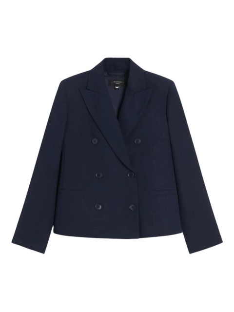 Weekend Max Mara TAPPETO double-breasted button jacket - Blue - zdjęcie produktu nr 1