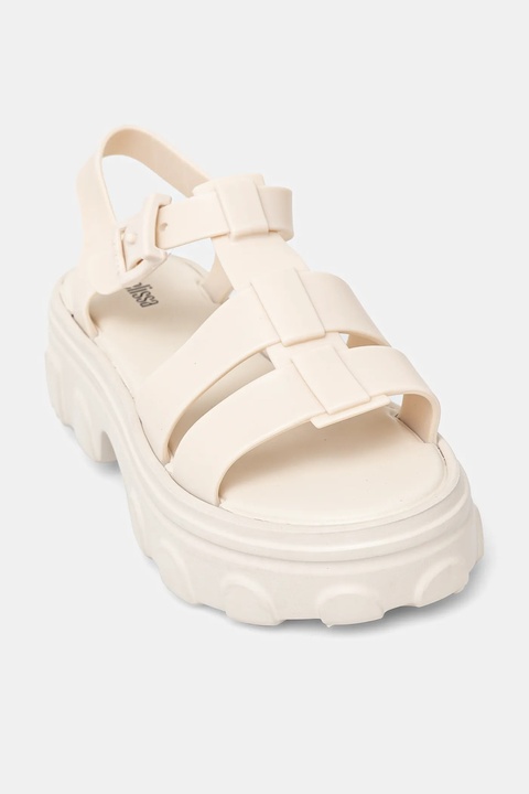 Melissa sandały MELISSA ELLA AD damskie kolor beżowy na platformie M 35791.AV418 - zdjęcie produktu nr 1