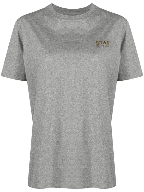 Golden Goose logo-print cotton T-shirt - Grey - zdjęcie produktu nr 1