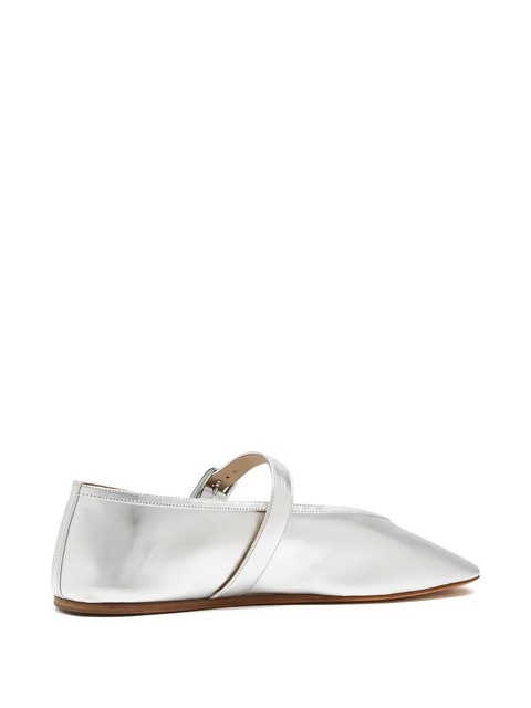 Le Monde Beryl Stella metallic-finish ballet flats - Silver - zdjęcie produktu nr 2