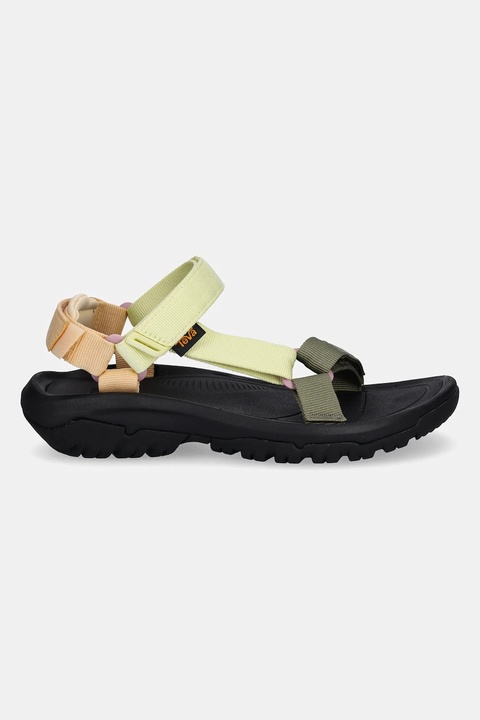 Teva sandały damskie kolor żółty - zdjęcie produktu nr 2