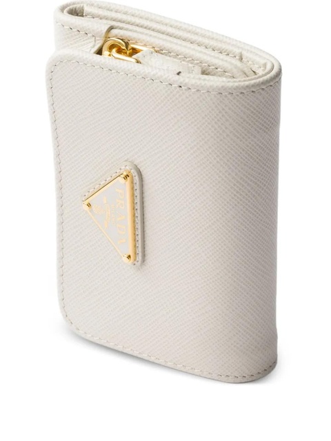 Prada small Saffiano leather wallet - White - zdjęcie produktu nr 1