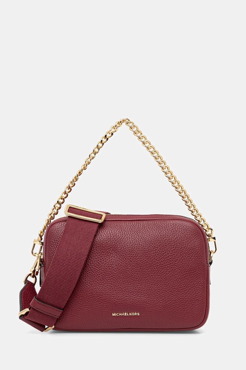 MICHAEL Michael Kors torebka skórzana kolor bordowy 32S5GYTC5L - zdjęcie produktu nr 1