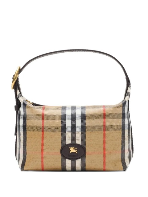 Burberry mini Highlands checked tote bag - Neutrals - zdjęcie produktu nr 1