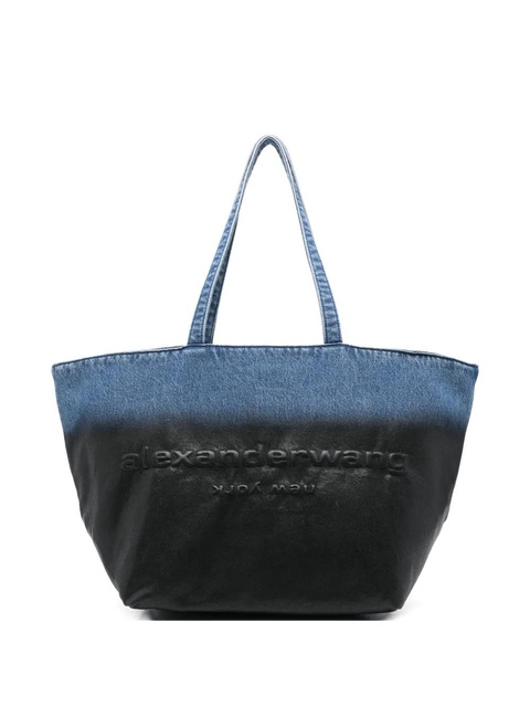Alexander Wang large Punch embossed tote bag - Black - zdjęcie produktu nr 1
