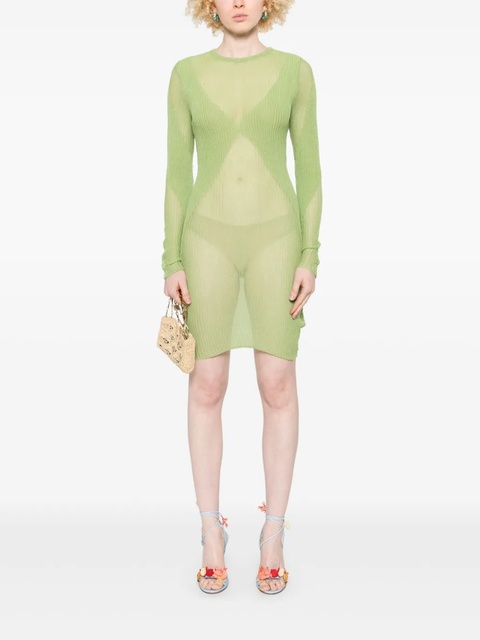 Isa Boulder knitted mini dress - Green - zdjęcie produktu nr 2