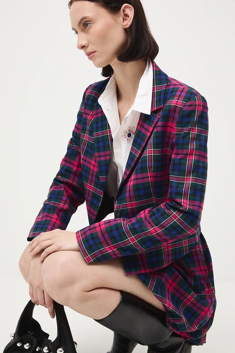 Medicine marynarka kolor multicolor jednorzędowa wzorzysta - zdjęcie produktu nr 1