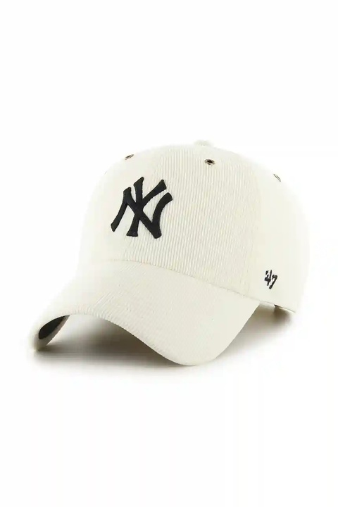 47 brand czapka z daszkiem MLB New York Yankees kolor biały B-TCDCU17IWS-SSA - zdjęcie produktu nr 1
