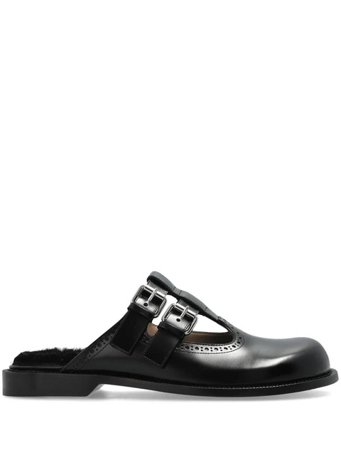 LOEWE leather mules - Black - zdjęcie produktu nr 1