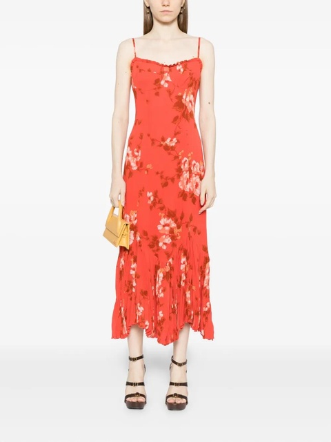 Reformation Aiko dress - Orange - zdjęcie produktu nr 2