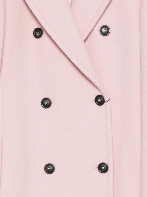 Sportmax double-breasted coat - Pink - zdjęcie produktu nr 2