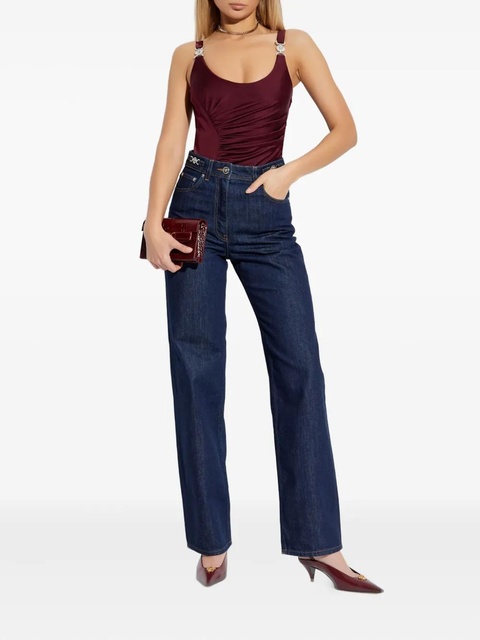 Versace embellished top - Red - zdjęcie produktu nr 2