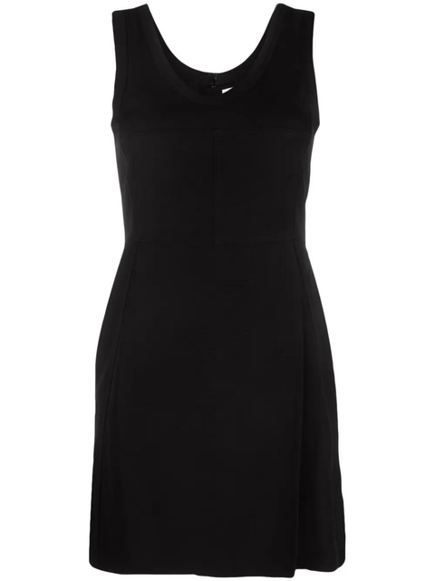 Jil Sander sleeveless A-line minidress - Black - zdjęcie produktu nr 1