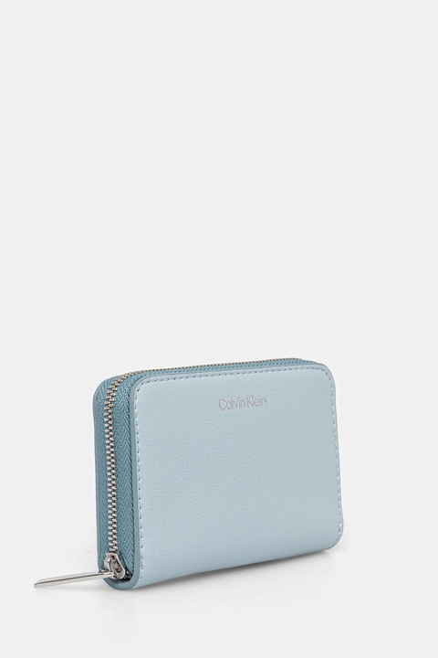 Calvin Klein portfel damski kolor niebieski LV04F1091G - zdjęcie produktu nr 2