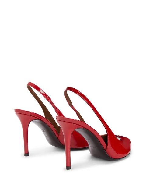 Giuseppe Zanotti 90mm Intriigo Open Toe sandals - Red - zdjęcie produktu nr 2