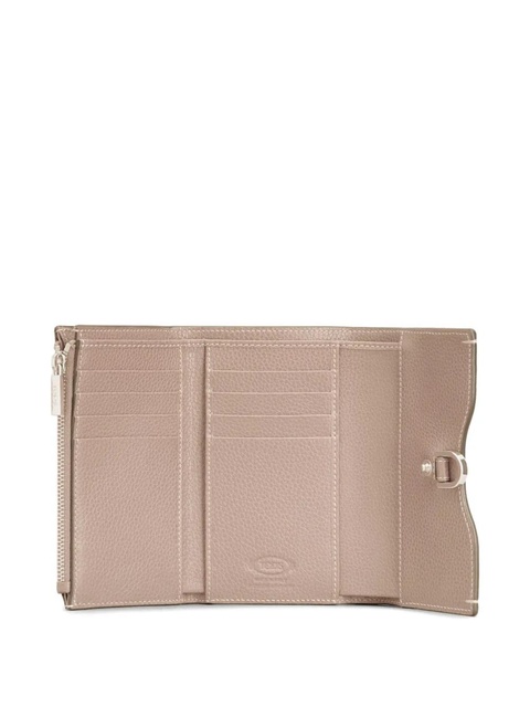 Tod's trifold leather wallet - Pink - zdjęcie produktu nr 2