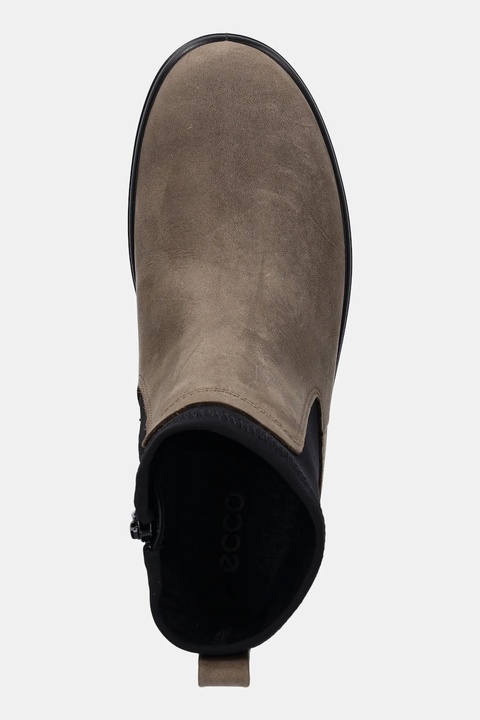 Ecco sztyblety Soft 7 Tred Chelsea Gtx kolor zielony na płaskim obcasie 450463-02559 - zdjęcie produktu nr 2